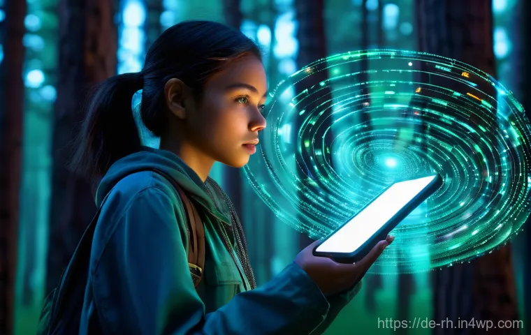 온라인 자원 활용을 위한 지식 툴킷 - **Prompt 1: Navigating the Digital Knowledge Forest**
A vibrant, futuristic digital forest at du...